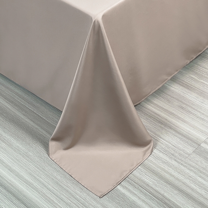 91家纺网 家纺一手货源 找家纺 丽卡家纺 2024新款水洗天丝夏被四件套-艾诺维 艾维-香槟