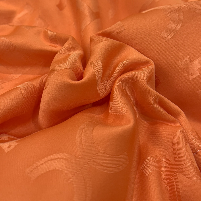 91家纺网 家纺一手货源 找家纺 丽卡家纺 2024新款60s贡缎提花水洗天丝夏被四件套-莫奈 莫奈-爱马仕橘