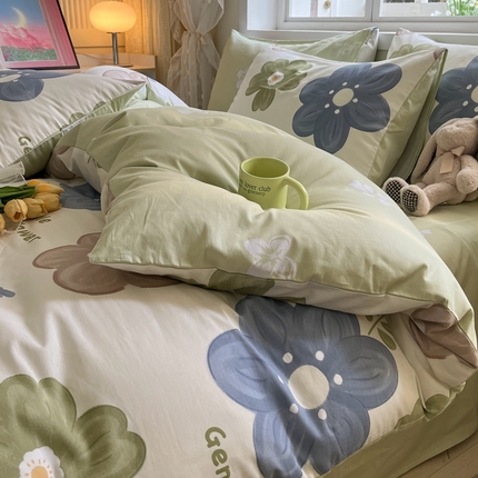 红馆 2025年全棉12868印花系列四件套梦境