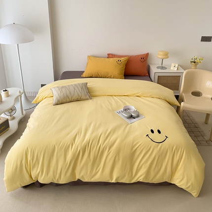 91家纺网 家纺一手货源 找家纺 （总）梦家居 2024新款全棉水洗棉刺绣混搭四件套