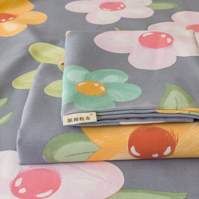 91家纺网 家纺一手货源 找家纺 金泰莱 2025新款老粗布凉席老粗布床单软凉席三件套藤席 南笙