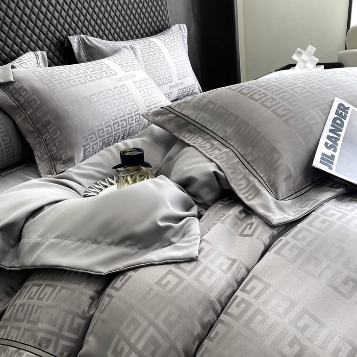 91家纺网 家纺一手货源 找家纺 （总）优悦生活馆 2024新款时尚轻奢纯色磨毛四件套--简爱