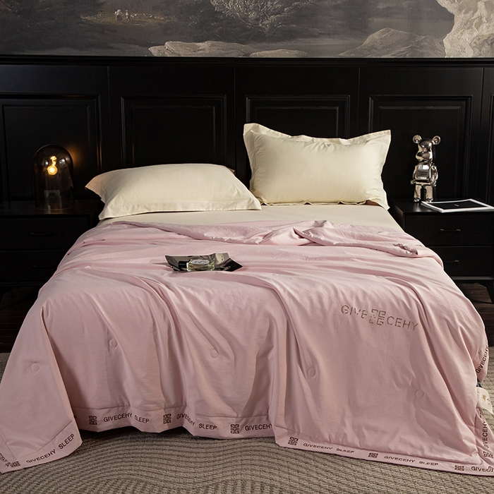 91家纺网 家纺一手货源 找家纺 被靠被2024新款锦丝锻夏被-赫拉 紫豆沙