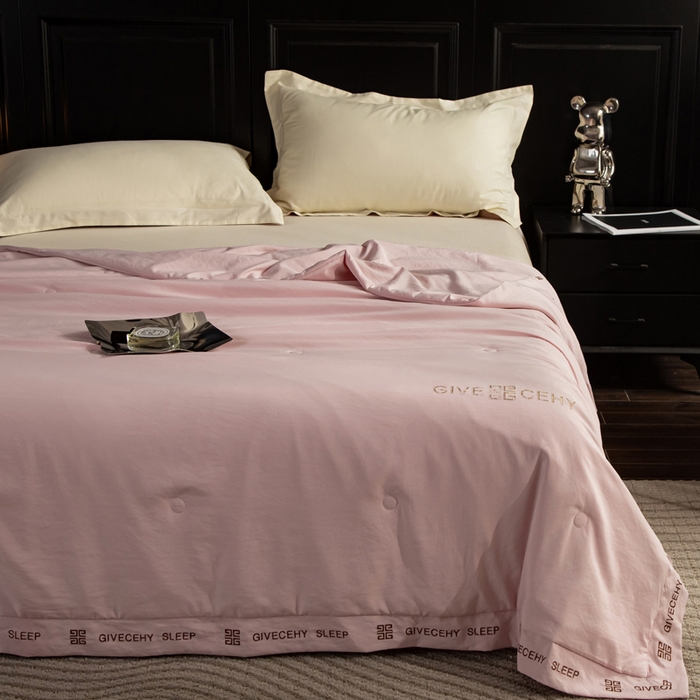 91家纺网 家纺一手货源 找家纺 被靠被2024新款锦丝锻夏被-赫拉 紫豆沙