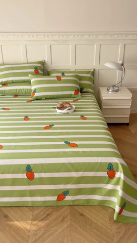 91家纺网 家纺一手货源 找家纺 金泰莱 2025新款老粗布凉席老粗布床单软凉席三件套藤席 诧然