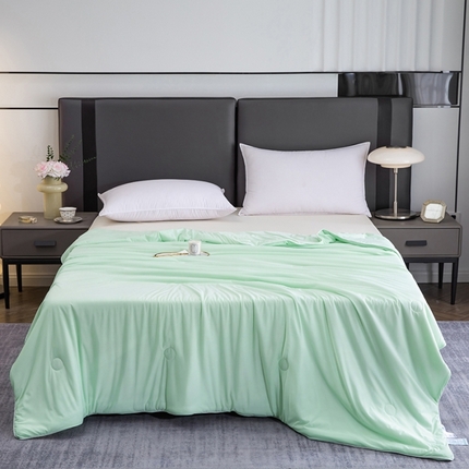 91家纺网 家纺一手货源 找家纺 （总）恒科家纺 2025新款凉感丝冰淇淋夏被可机洗夏被新品空调被西瓜被