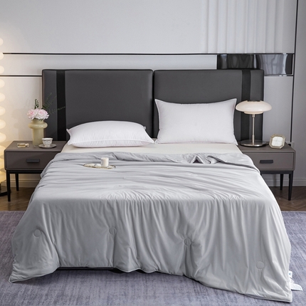 91家纺网 家纺一手货源 找家纺 （总）恒科家纺 2025新款凉感丝冰淇淋夏被可机洗夏被新品空调被西瓜被