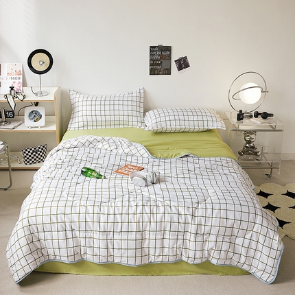 91家纺网 家纺一手货源 找家纺 卡斯诺家纺馆 2025新款芦荟棉亲肤印花夏被（下载包包含买家秀） 悉尼