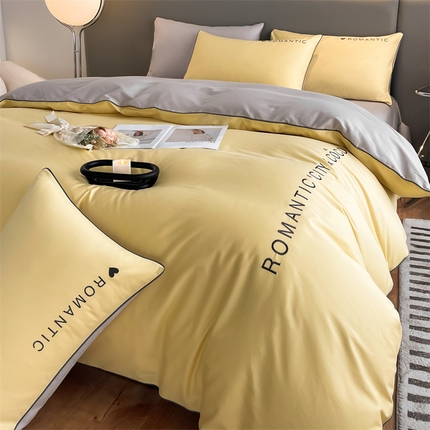 91家纺网 家纺一手货源 找家纺 （总）床绮 2024新款轻奢40支纯棉13372四件套系列-黛安娜