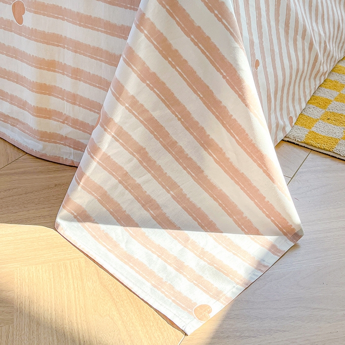 91家纺网 家纺一手货源 找家纺 2024新款全棉印花四件套 毛球怪