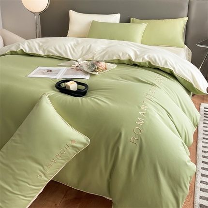 91家纺网 家纺一手货源 找家纺 （总）床绮 2024新款轻奢40支纯棉13372四件套系列-黛安娜