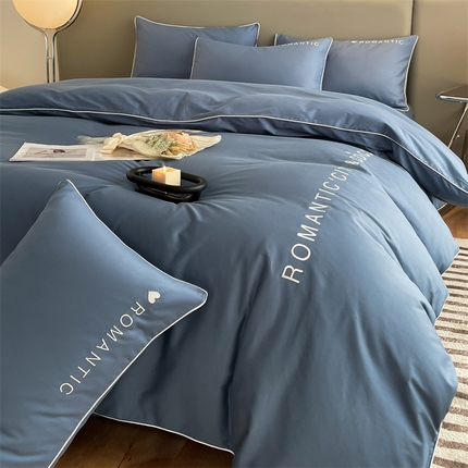 91家纺网 家纺一手货源 找家纺 （总）床绮 2024新款轻奢40支纯棉13372四件套系列-黛安娜