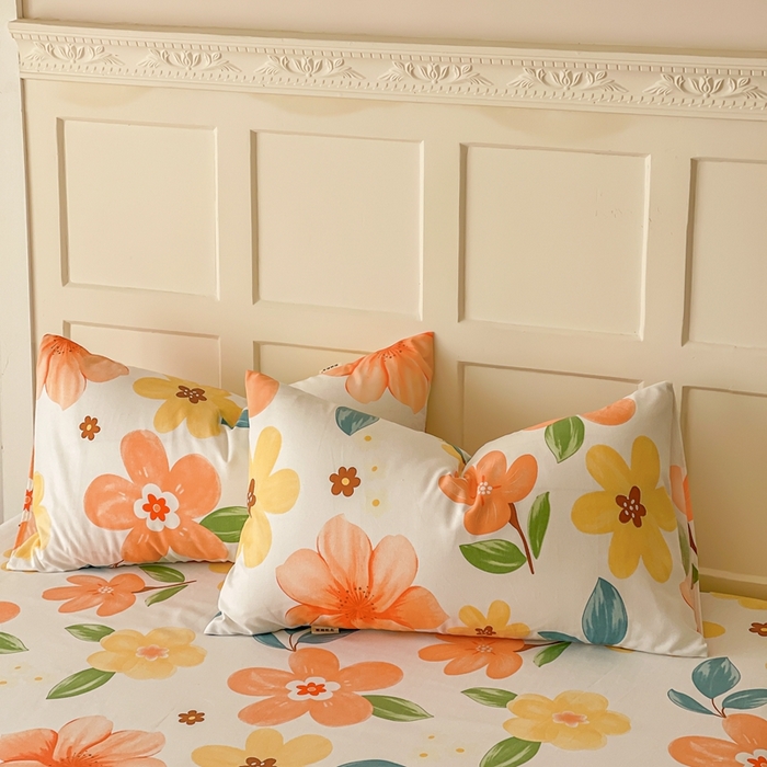 91家纺网 家纺一手货源 找家纺 金泰莱 2025新款老粗布凉席老粗布床单软凉席三件套藤席 花祭