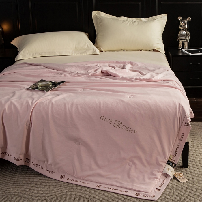 91家纺网 家纺一手货源 找家纺 被靠被2024新款锦丝锻夏被-赫拉 紫豆沙