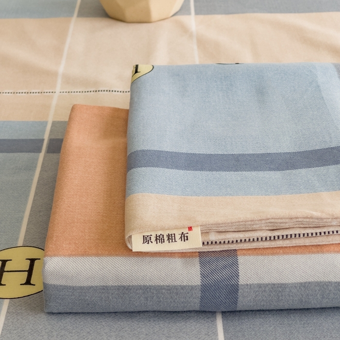 91家纺网 家纺一手货源 找家纺 金泰莱 2025新款老粗布凉席老粗布床单软凉席三件套藤席 落尘