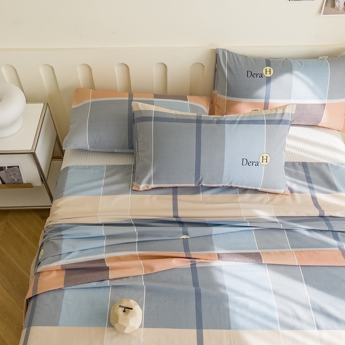 91家纺网 家纺一手货源 找家纺 金泰莱 2025新款老粗布凉席老粗布床单软凉席三件套藤席 落尘