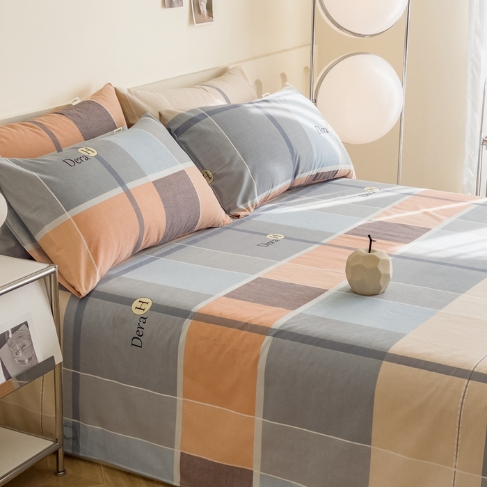 91家纺网 家纺一手货源 找家纺 金泰莱 2025新款老粗布凉席老粗布床单软凉席三件套藤席 落尘