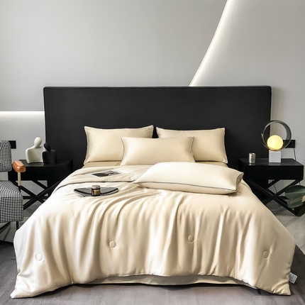 91家纺网 家纺一手货源 找家纺 （总）无界 2025新款天丝夏被四件套-心语