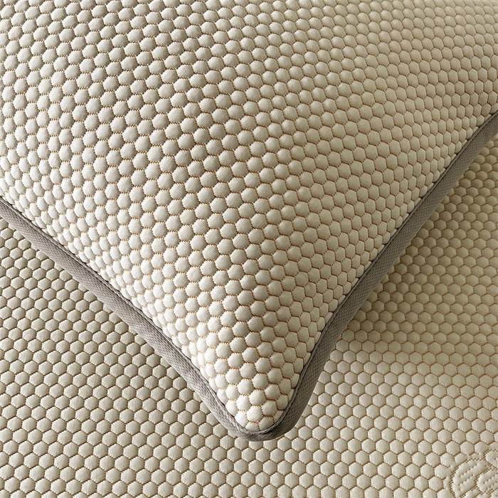 91家纺网 家纺一手货源 找家纺 2024新款抗菌凉豆豆提花床笠款凉席-花朵系列 花朵-柠檬黄