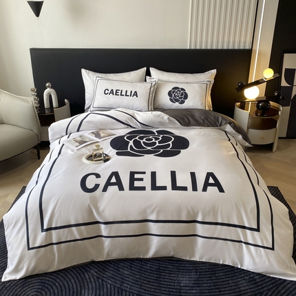 91家纺网 家纺一手货源 找家纺 （总）色鬼布艺 2024新款冰丝四件套水洗真丝四件套