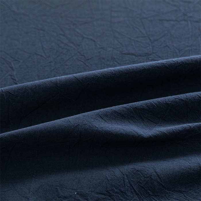 91家纺网 家纺一手货源 找家纺 北欧良品 2024新款水洗棉单品床笠、床单--纯色款（床笠、床单） 藏青