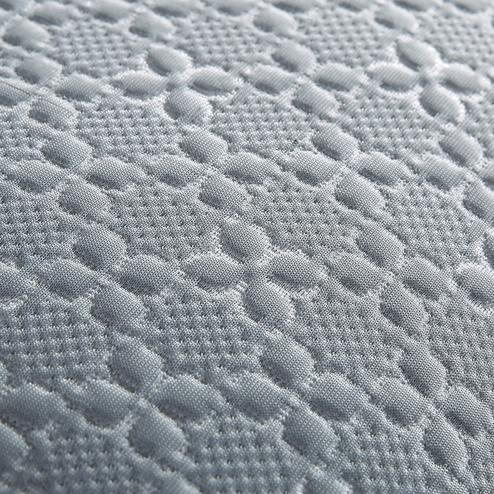 91家纺网 家纺一手货源 找家纺 小牛席业 2024新款浪漫花语冷感豆豆枕套 浪漫花语冷感豆豆枕套-灰色