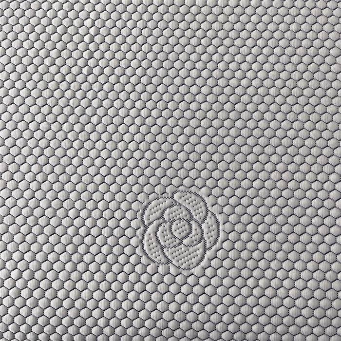 91家纺网 家纺一手货源 找家纺 2024新款抗菌凉豆豆提花床笠款凉席-花朵系列 花朵-星空蓝