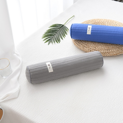 91家纺网 家纺一手货源 找家纺 （总）仁宇枕业 2024年新款枕芯 全棉韩式砂洗糖果枕头40*8