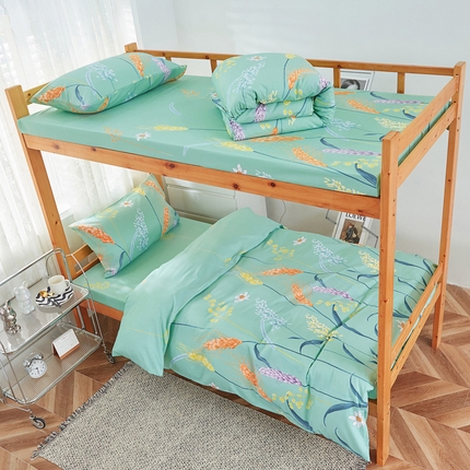 91家纺网 家纺一手货源 找家纺 （总）金泰莱 2025新款全棉三件套学生三件套宿舍三件套纯棉三件套