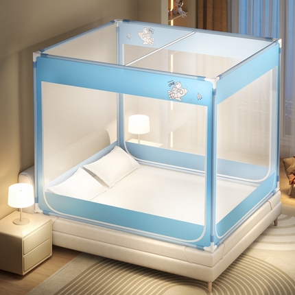 91家纺网 家纺一手货源 找家纺 （总）艺利轩2025新款3D数码印花卡通坐床蚊帐