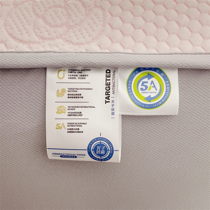 91家纺网 家纺一手货源 找家纺 2024新款抗菌凉豆豆提花床笠款凉席-花朵系列 花朵-蜜桃粉