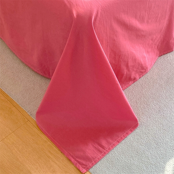 91家纺网 家纺一手货源 找家纺 2024新款全棉纯棉双层纱三层纱立体提花四件套 苏娜