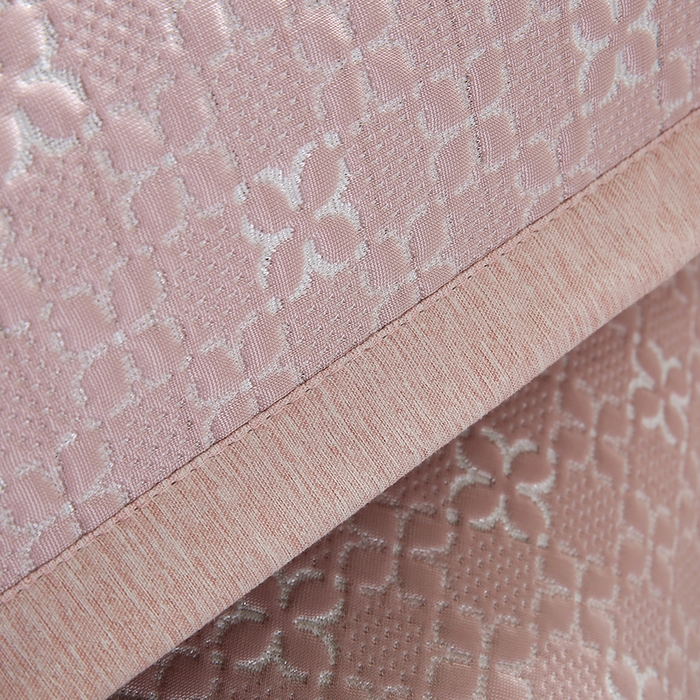 91家纺网 家纺一手货源 找家纺 小牛席业 2024新款浪漫花语冷感豆豆枕套 浪漫花语冷感豆豆枕套-粉色