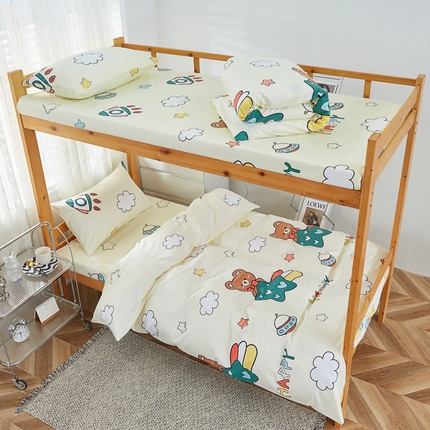 91家纺网 家纺一手货源 找家纺 （总）金泰莱 2025新款全棉三件套学生三件套宿舍三件套纯棉三件套