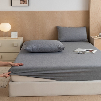 91家纺网 家纺一手货源 找家纺 （总）北欧良品 2024新款水洗棉单品床笠、床单--纯色款（床笠、床单）