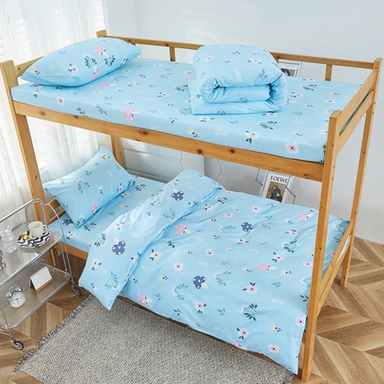 91家纺网 家纺一手货源 找家纺 （总）金泰莱 2025新款全棉三件套学生三件套宿舍三件套纯棉三件套