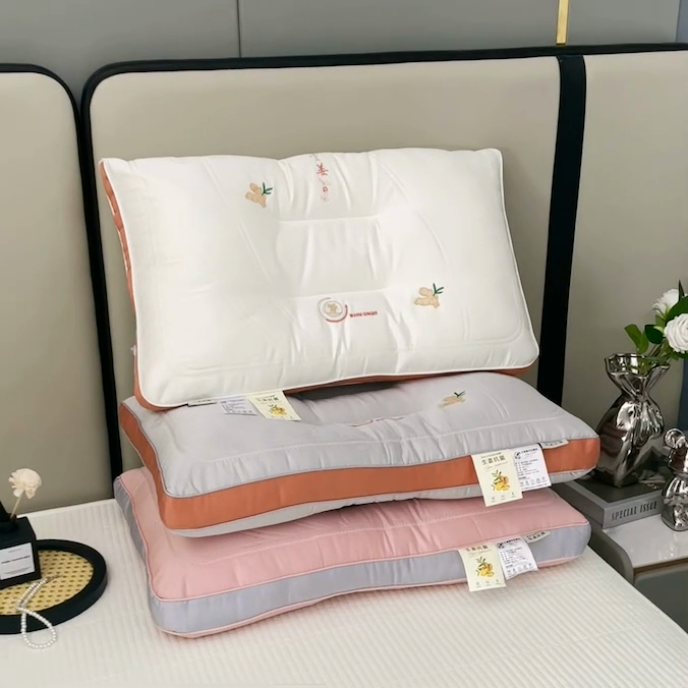 91家纺网 家纺一手货源 找家纺 （总）九州枕芯 2024新款生姜枕芯枕头