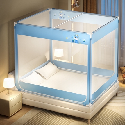 91家纺网 家纺一手货源 找家纺 （总）艺利轩2025新款3D数码印花卡通坐床蚊帐