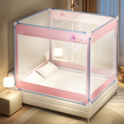 91家纺网 家纺一手货源 找家纺 （总）艺利轩2025新款3D数码印花卡通坐床蚊帐