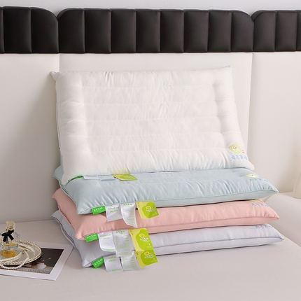 （总）鸿图枕业 2024新款元气氧眠枕芯护颈低枕枕头枕芯