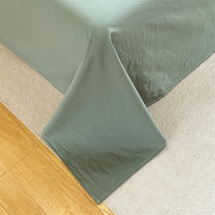 91家纺网 家纺一手货源 找家纺 2024新款全棉纯棉双层纱三层纱立体提花四件套 美好旋律