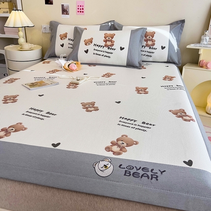 91家纺网 家纺一手货源 找家纺 （总）全季家居 2024新款A类抗菌数码印花冰藤席三件套