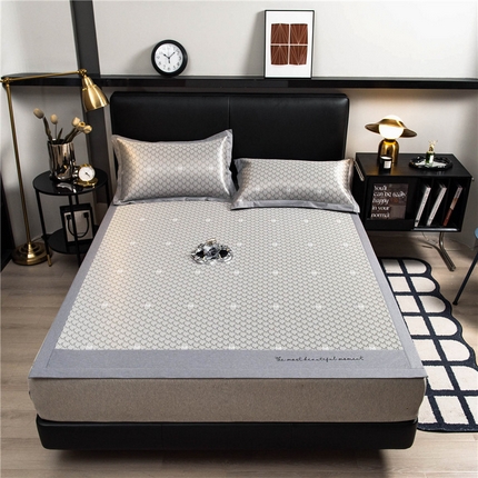 91家纺网 家纺一手货源 找家纺 （总）孩子王家纺 2024新款凯瑟琳巴洛克系列可水洗冰丝席