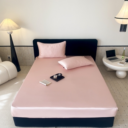 91家纺网 家纺一手货源 找家纺 （总）2024新款60支LF级兰精天丝纯色床笠