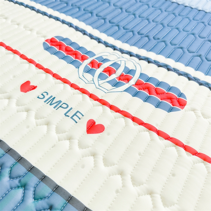 91家纺网 家纺一手货源 找家纺 凌云家纺 2024新款A类乳胶凉席0.8打孔乳胶系列成人凉席 蓝韵生活