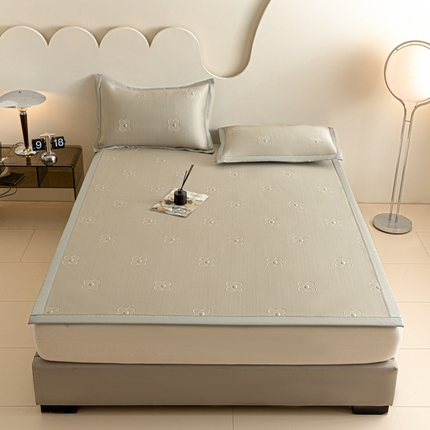 91家纺网 家纺一手货源 找家纺 （总）航途席业 2025新款凉席凉豆豆软席床席款