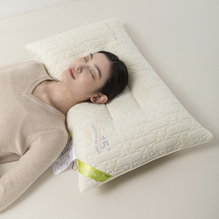 （总）麦肯锡 2024新款CLIIA COOL 有氧凉感乳胶护颈枕-模特图