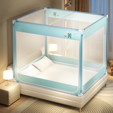 91家纺网 家纺一手货源 找家纺 （总）艺利轩2025新款3D数码印花卡通坐床蚊帐