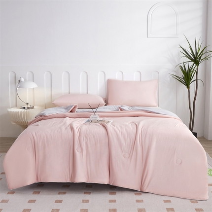 91家纺网 家纺一手货源 找家纺 （总）宝宝纱被业 有氨2025新款A类氨纶凉感丝夏被冰淇淋空调被西瓜夏凉被直播