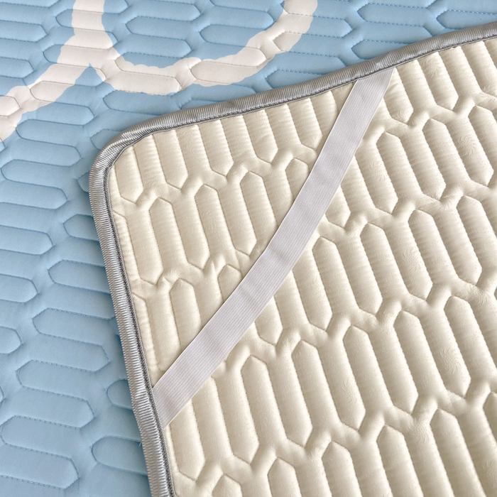 91家纺网 家纺一手货源 找家纺 凡客家居 2024新款大版0.4凉感丝乳胶凉席 吉可可